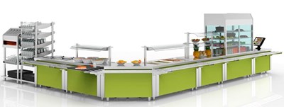 Expositor encastrable Buffets
