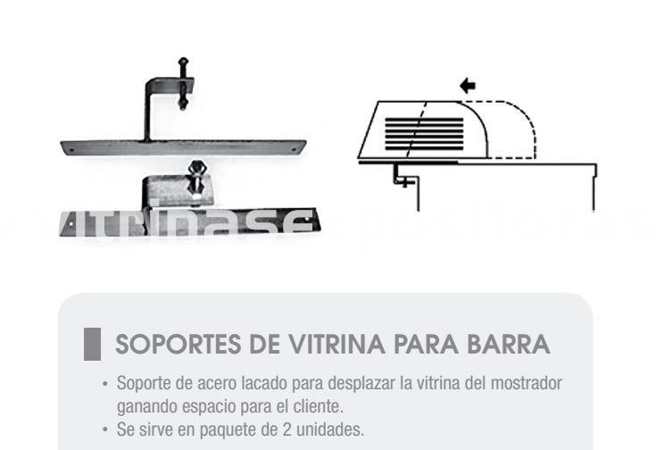 Soporte de vitrina para barra - Imagen 1