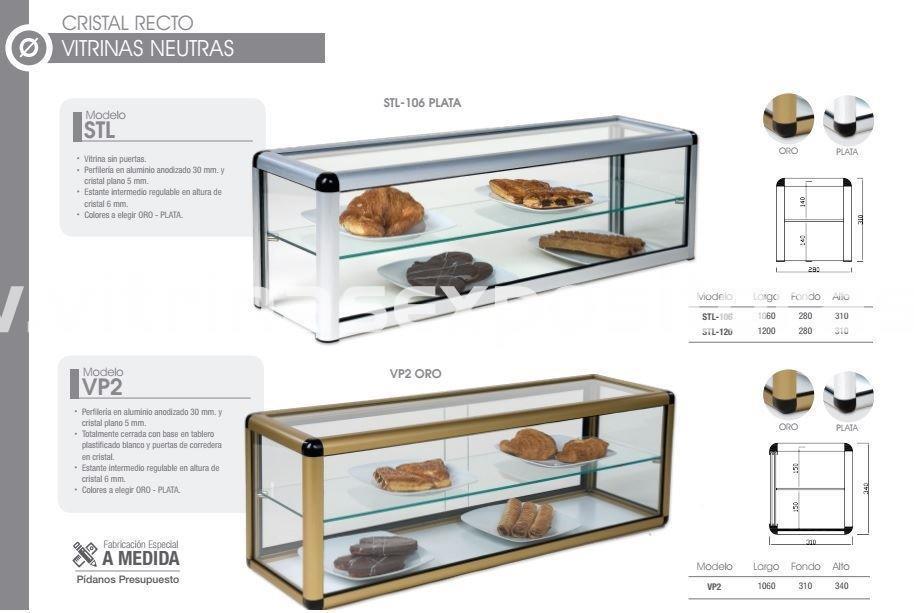 Vitrina expositora neutra STL-VP2 - Imagen 1