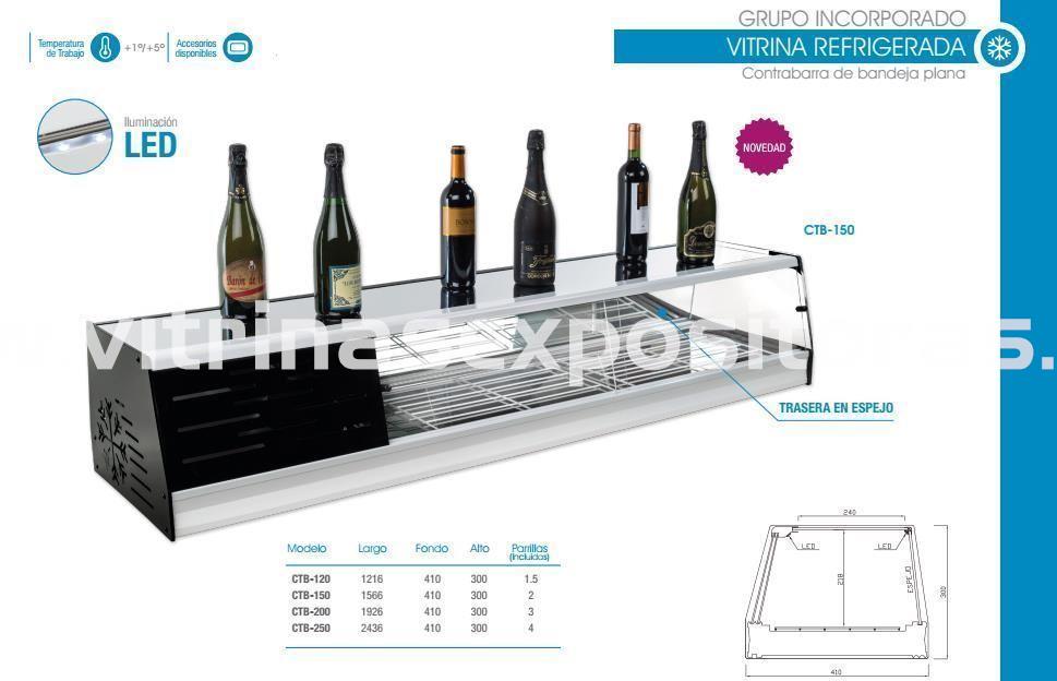 VITRINA EXPOSITORA REFRIGERADA refrigerated display case for sale Spain  Archena, GK28201