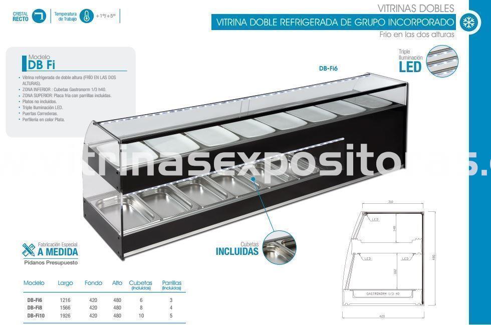 Vitrina frio Dos alturas DBFi - Imagen 1