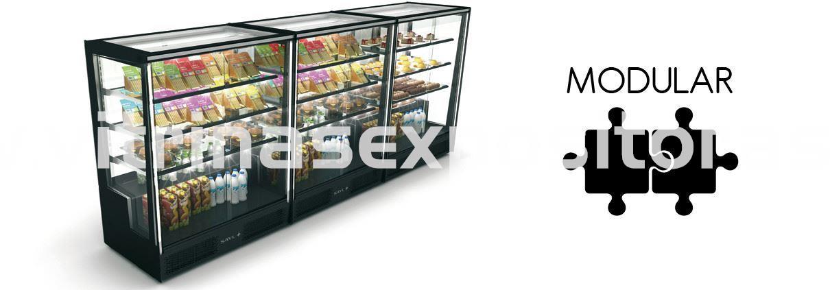 Vitrina Expositora Refrigerada Modular VE-10-CC-TF